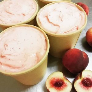 sorbet peche blanche