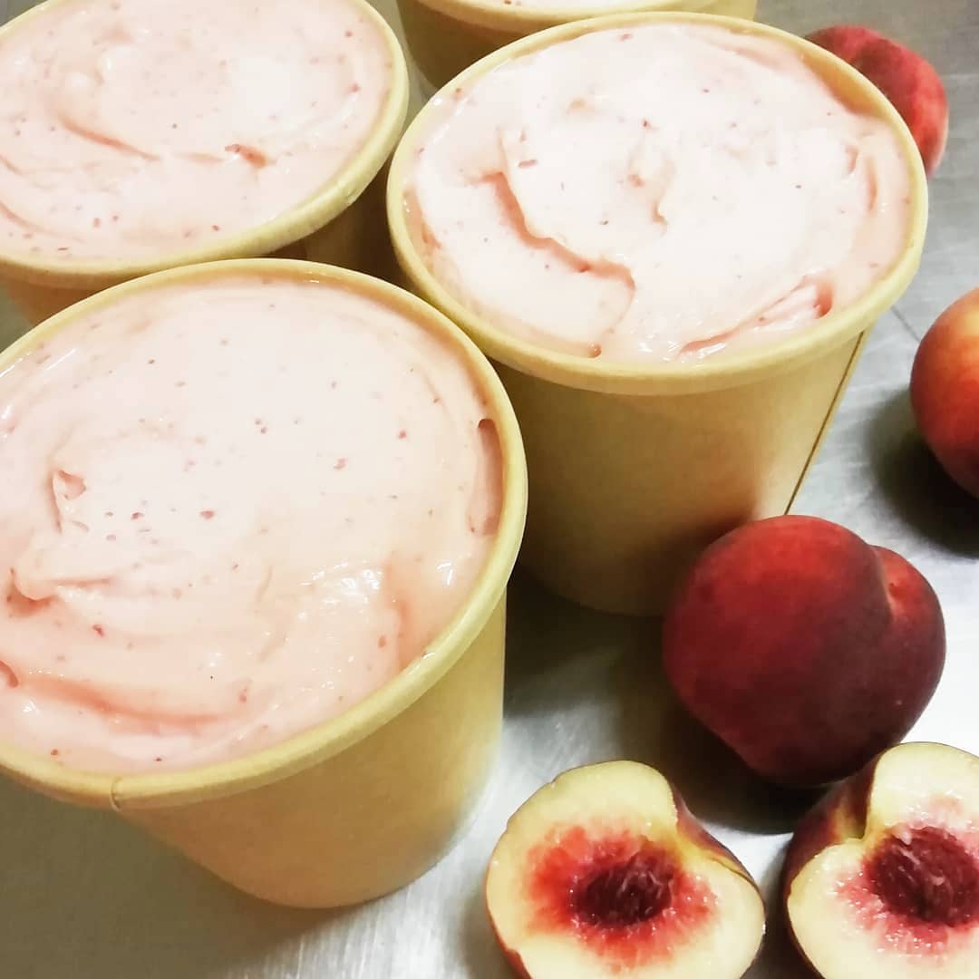 sorbet peche blanche