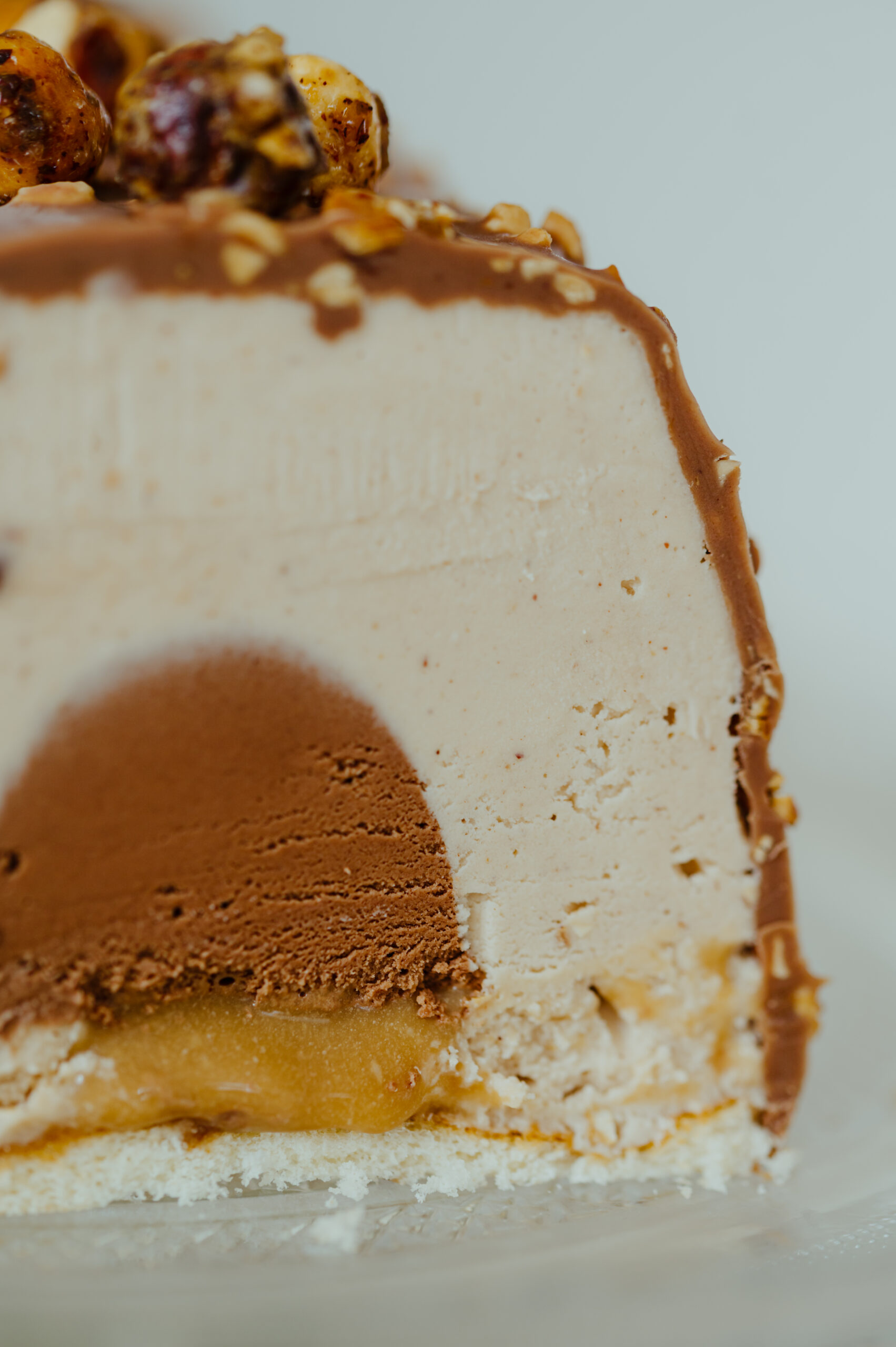 Bûche de Noël Noisette Chocolat – Image 3